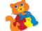 MZK Puzzle Drewniane 5 el. Kotek