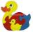 MZK Puzzle Drewniane 5 el. Kaczuszka