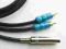 kabel audio - gniazdo6.3mono/2xRCA (czincz)  1m