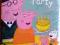 PEPPA PIG PARTY zestaw 8 ksiazek swinka NOWA *JB