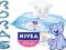 Nivea Baby CHUSTECZKI Soft&Cream + GRATIS !