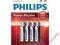 Bateria PHILIPS LR03P4B/10 AAA POWER ALAKLINE 4 //