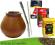 Yerba Mate ZESTAW TESTOWY Matero Guarani Bombilla