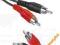 Kabel 2 x CINCH wtyk - 2 x RCA wtyk 1,2m K-ów