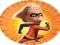 TALERZYKI Incredibles InieMaMocni urodziny talerze