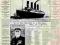 TITANIC - New York Times - plakat 61x91,5 cm