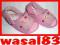 BOBAS BUCIKI NIEMOWLĘCE sandałki 12-18m jeans róż