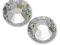 Dżety hotfix SWAROVSKI ss8 100szt crystal zestaw