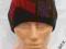 WYPRZEDAŻ!!CZAPKA  CLINIC NOWA BRĄZOWO-BORDOWA