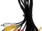 Kabel 3 x CINCH wtyk - 3 x RCA wtyk 1,8m K-ów