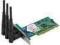 karta sieciowa WiFi N300 (2.4GHz) PCI BOX NWD-310N