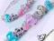 BRANSOLETKA SREBRNA Z KORALIKAMI BEADS PANDORA