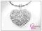 Elegancki Naszyjnik Serce