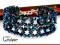 bransoletka SWAROVSKI Metalic Blue WIECZOROWA W-wa