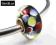 Koralik / Lampwork modułowy 14mm   K742