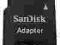 NOWY ADAPTER SanDisk micro SD -> mini SD ORYG