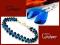 Komplet  SWAROVSKI  niebieski   Capri BLUE   W-wa