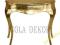 GOLAdekor___STOLIK złoty -  KONSOLA LOUIS  62G860