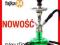 FAJKA WODNA SZISZA SHISHA zielona WĘGIEL 33mm duża