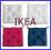 Poduszka poduszki na krzesło IKEA RITVA 40x40 4kol