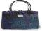 torebka granatowa haftowana cyrkonie