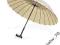 Parasol manualny długi beżowy 24 panele 4159.20