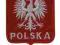 Haftowana naszywka Godło Polski