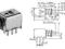 Przełącznik mini podwójny impuls PCB r=3.2mm/ 8699
