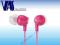 Słuchawki dokanałowe SONY MDR-EX10LP Różowe