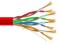 Przewód  skrętka PATCHCORD UTPcat.5E 100m czerwony