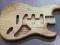 Korpus WILLOWS - Natural Swamp Ash