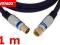 Kabel ANTENOWY wtyk TV - wtyk F VITALCO HQ - 1m