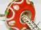 SZKLANY KORALIK MODULOWY LAMPWORK CHARM d9