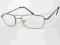 Okulary z antyrefleksem do LAPTOPÓW ZERÓWKI RAMKA