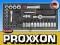 PROXXON ZESTAW KLUCZY NASADOWYCH 1/4'' 36el. 23080