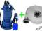 POMPA DO WODY Z ROZDRABNIACZEM + PŁYWAK +20m WĄŻ