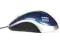 Mysz SPARROW Blue-silver  USB laptop