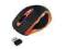 Mysz FALCON Laser bezprzewodowa black-orange
