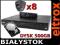ZESTAW MONITORINGU 8 X KAMERA REJESTRATOR Z273