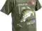 Dragon T-Shirt SANDACZ Fishing L - Kolor Oliwkowy