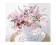 Plakat obraz 30x24cm WGA-09212 PINK FLORAL SPRAY