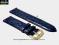 pasek do zegarka  22 mm  DILOY 325.22.5 niebieski