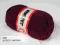 włóczka JASMIN, 50% wełny - kol. 035 wiśnia KAMINI