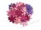 [m-craft] SCRAPKI KWIATEK 6 1,5-2,5cm 100szt(3)NEW
