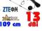 Mocna długa antena wzmacniająca internet  ZTE MF60