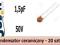 Kondensator ceramiczny 1,5pF __ 50V ___20 sztuk