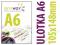 !ULOTKI A6 1000 szt 4+4 Ulotka JAKOŚĆ HIT !