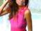 Sexi na wiosnę.Strój na basen - jedno ramię. M