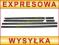 LISTWY BOCZNE L+P 6 szt. kpl. Opel Astra I F 91-02