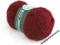 #DIVA włóczka 100% PROMOCJA 360m bordo 035 #